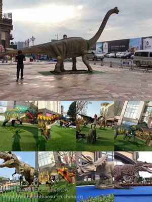 供应仿真大型恐龙玻璃钢模型摆件 一站式服务引领设计制造新潮流